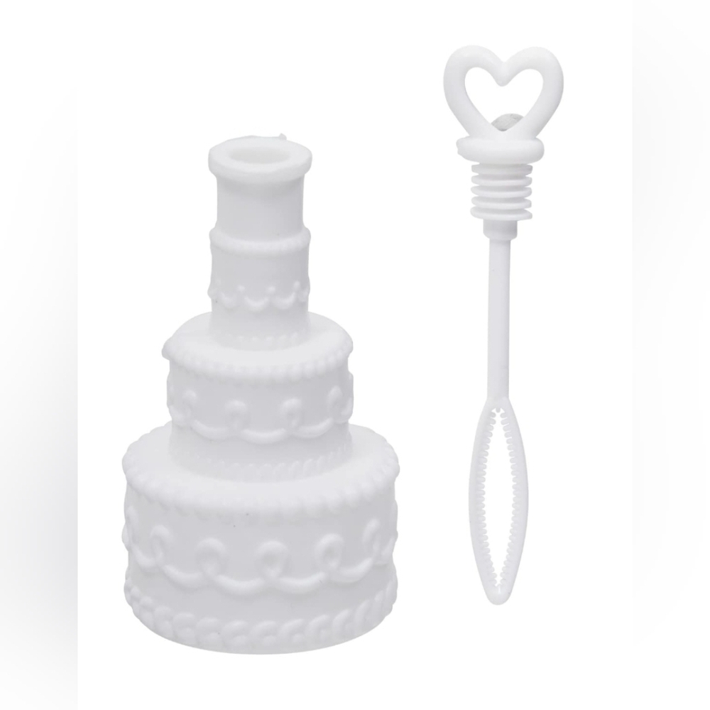 Wedding Cake Bubble Bottles (2dz) for WEDDING Bubbles - Bubble Bottles PT2 - Picture 5 of 5